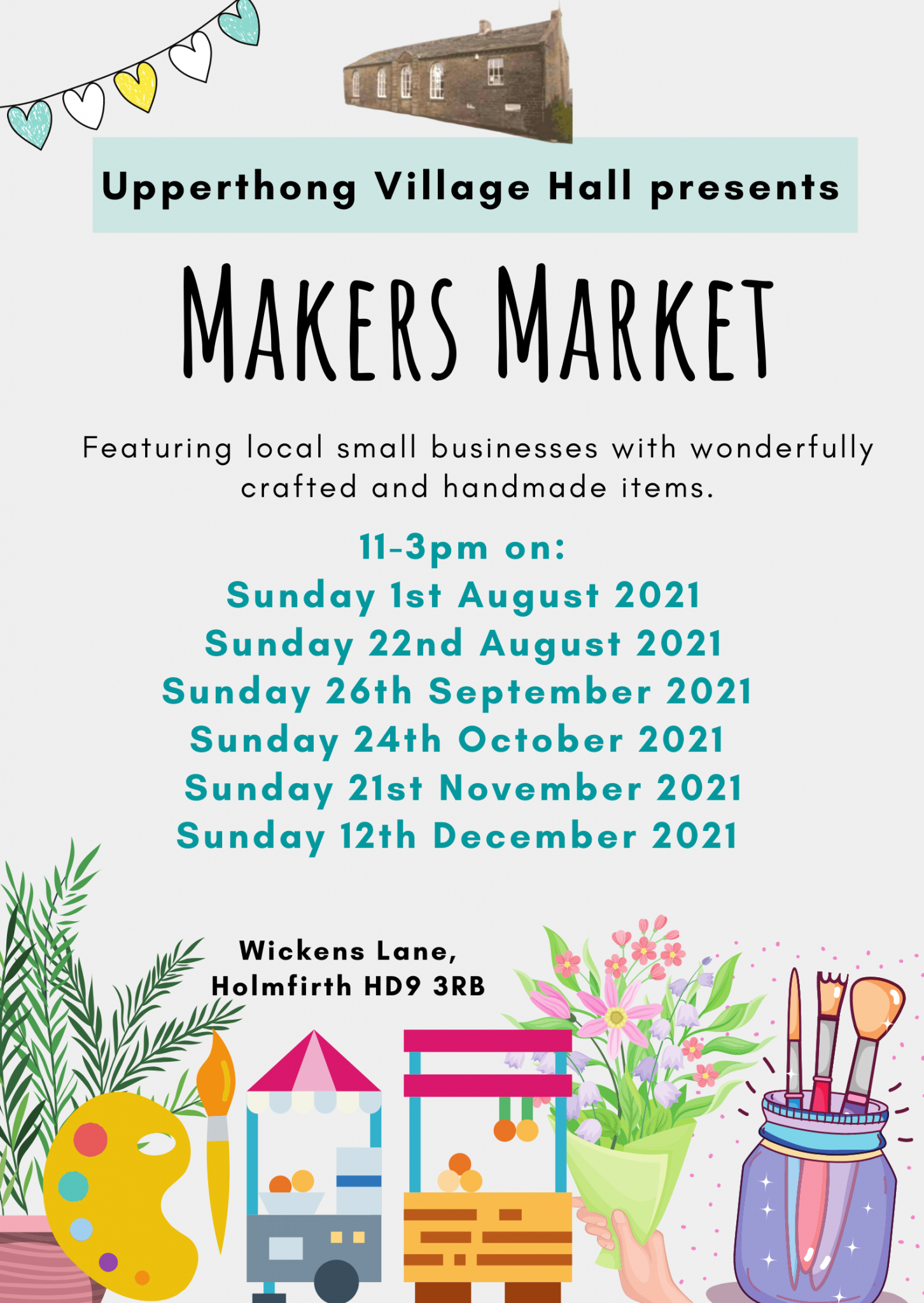 Makers' Markets Upperthong Village Hall